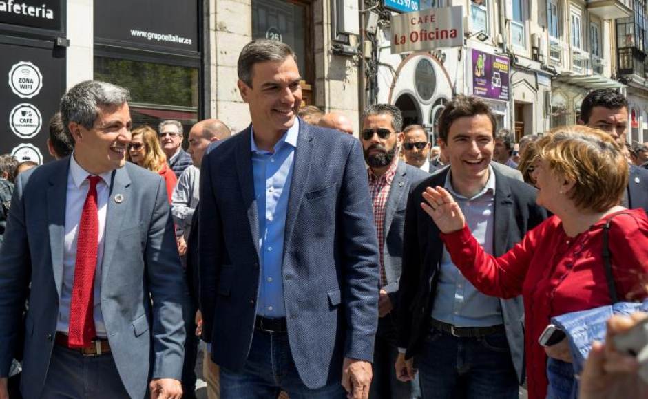 FOTOGRAFÍA. SANTANDER (ESPAÑA), 20.05.2019. El secretario general del PSOE y presidente en funciones, Pedro Sánchez. Efe.