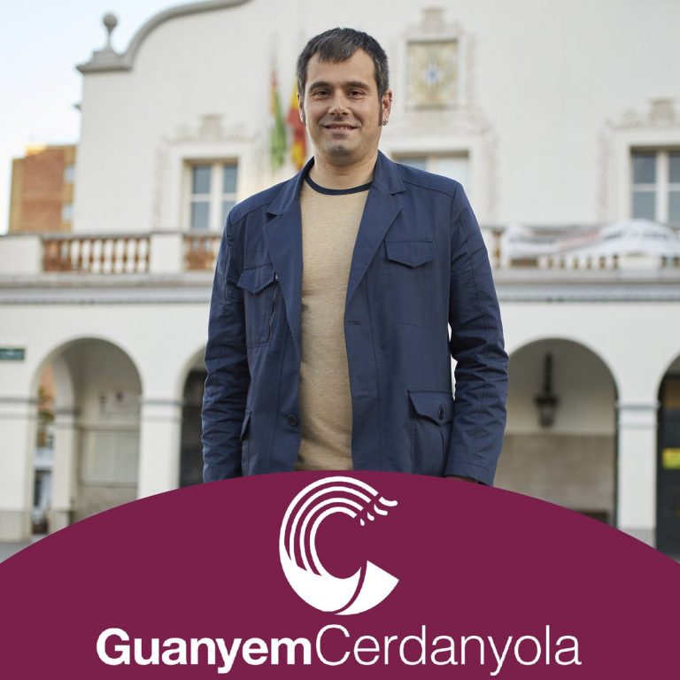 FOTOGRAFÍA. SARDAÑOLA DEL VALLÉS (BARCELONA), 11.05.2019. Vista del separatista izquierdista Calos Escolà Sánchez. Ñ Pueblo