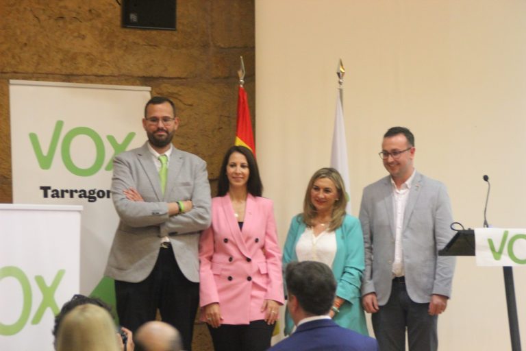 Vídeo. Presentación de alcaldables de VOX por la provincia de Tarragona