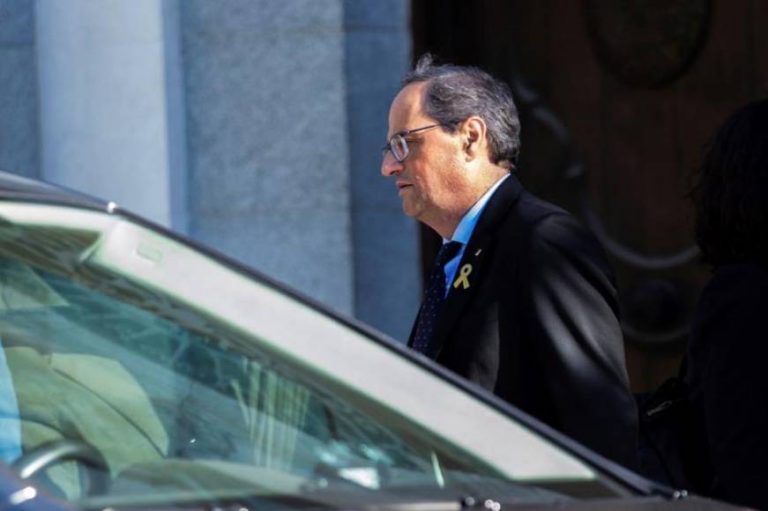 FOTOGRAFÍA, CATALUÑA (ESPAÑA), AÑO 2019. El presidente de la Generalitat, Quim Torra. Efe.