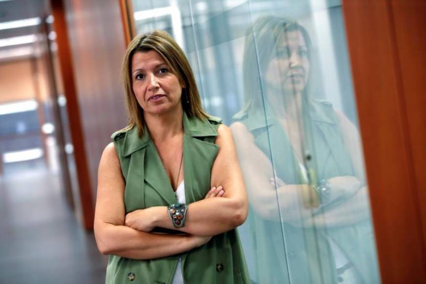 FOTOGRAFÍA. BARCELONA (ESPAÑA), 28.06.2019. La concejal en el Ayuntamiento de Barcelona y promotora del nuevo partido Lliga Democràtica, Eva Parera, durante la entrevista con Efe. Efe.
