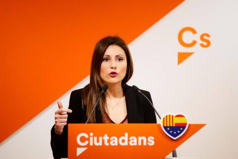 FOTOGRAFÍA. BARCELONA (ESPAÑA), AÑO MAYO DE 2019. La portavoz de Ciudadanos Cs en el Parlamento de Cataluña, Lorena Roldán. Efe