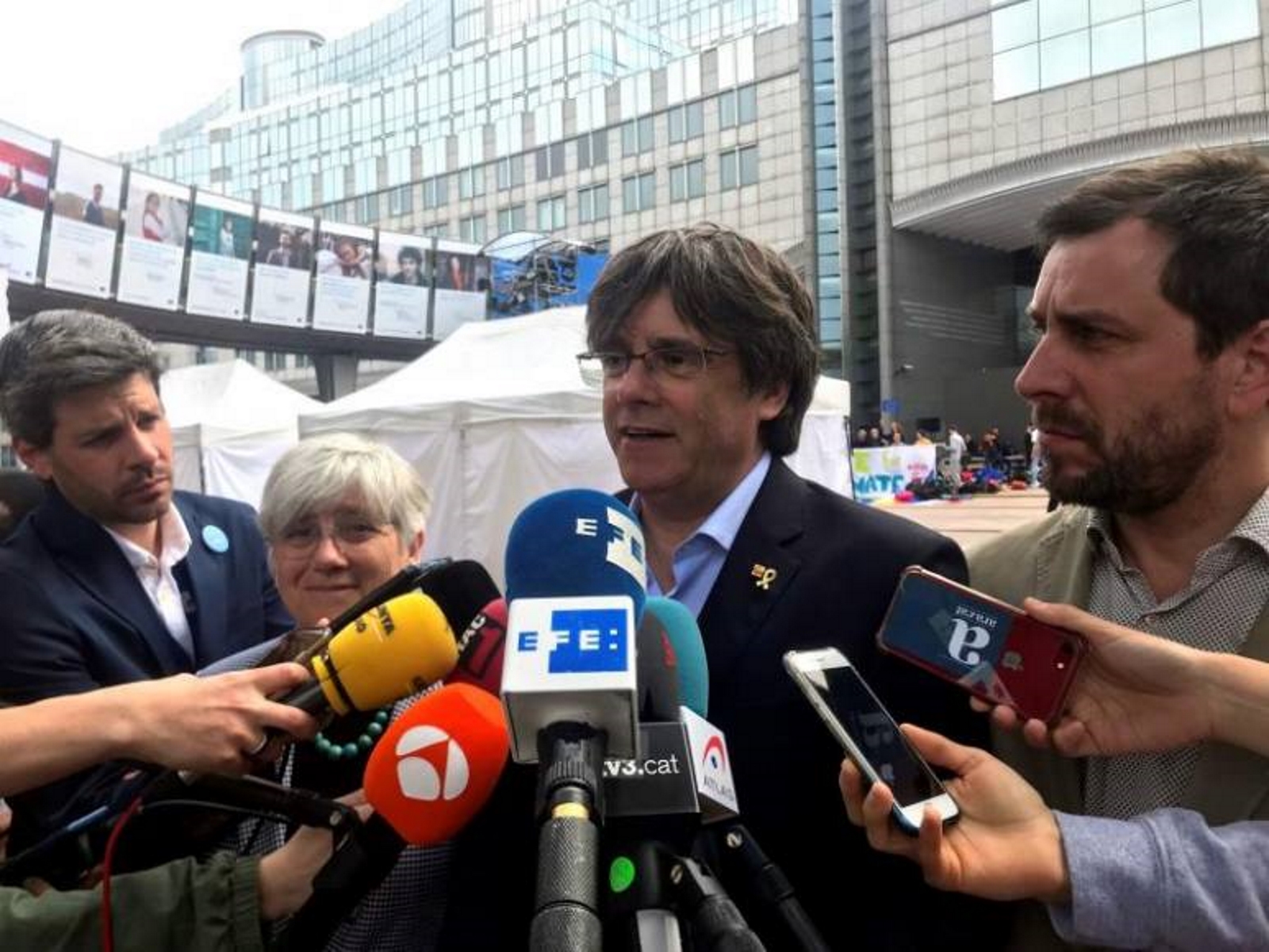FOTOGRAFÍA. BRUSELAS (BÉLGICA), JUNIO DE 2019. El expresidente de la Generalitat huido a Bélgica, Carles Puigdemont. Efe FOTOGRAFÍA. BRUSELAS (BÉLGICA), JUNIO DE 2019. El expresidente de la Generalitat huido a Bélgica, Carles Puigdemont. Efe