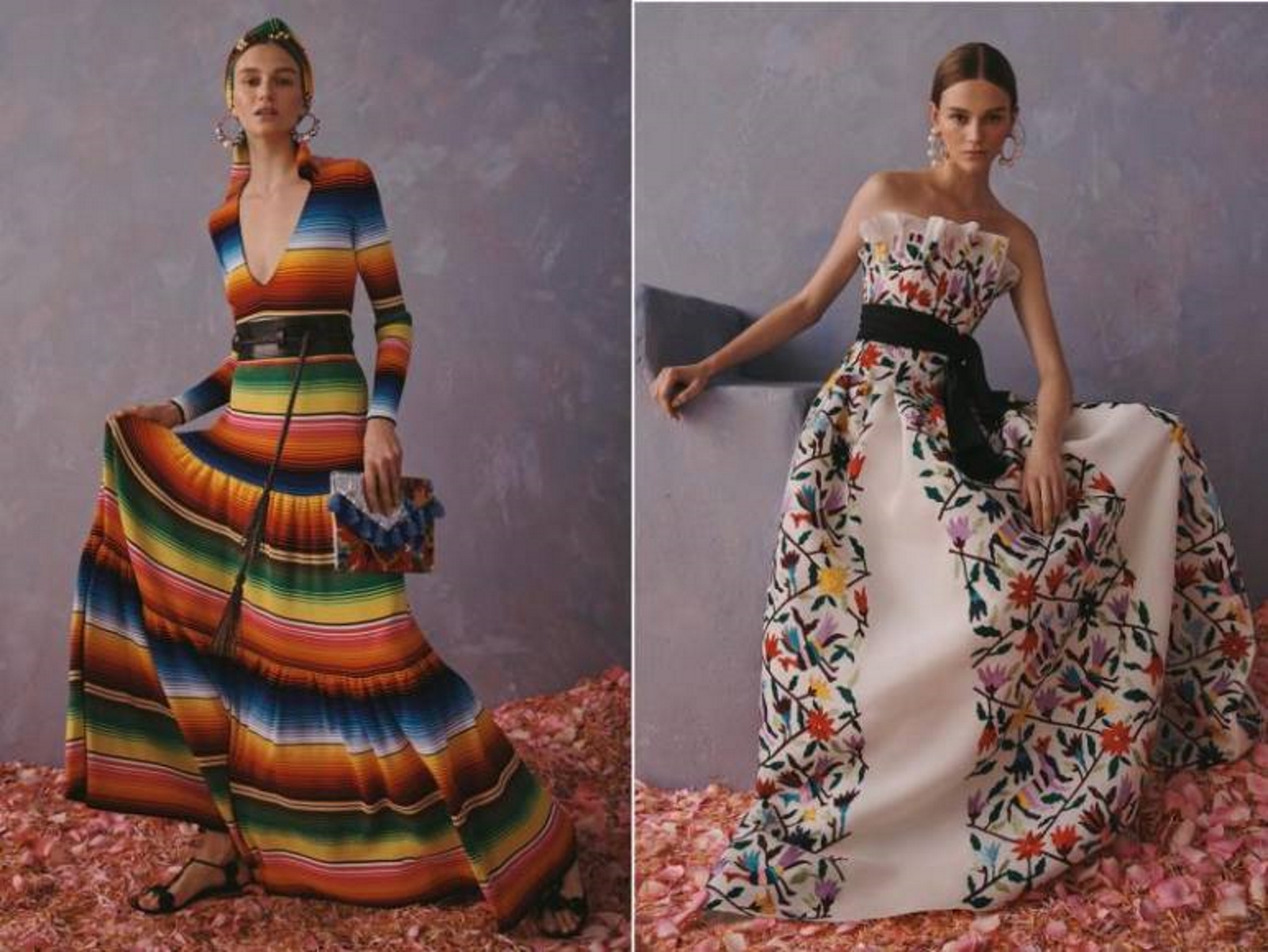FOTOGRAFÍA. CIUDAD DE MÉXICO (MÉXICO), 12.07.2019. Combo de fotos cedidas por la firma Carolina Herrera de la última colección Resort 2020. Efe. FOTOGRAFÍA. CIUDAD DE MÉXICO (MÉXICO), 12.07.2019. Combo de fotos cedidas por la firma Carolina Herrera de la última colección Resort 2020. Efe.