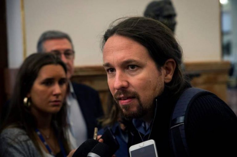 FOTOGRAFÍA. ESPAÑA, AÑO 2019. E líder de la extrema izquierda en España, actual secretario general de Podemos y portavoz de la alianza de ultraizquierda. Efe