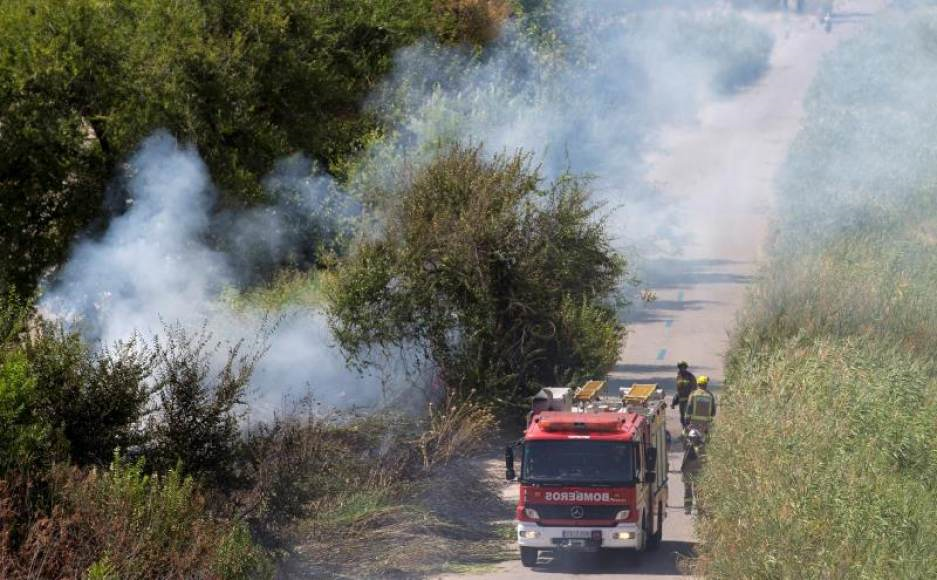 FOTOGRAFÍA. ESPAÑA, JUNIO DE 2018. De la cantidad total de fuegos, unos 3.700 fueron conatos (menores de 1 hectárea) y el resto, mayores o iguales a 1 hectárea. Efe