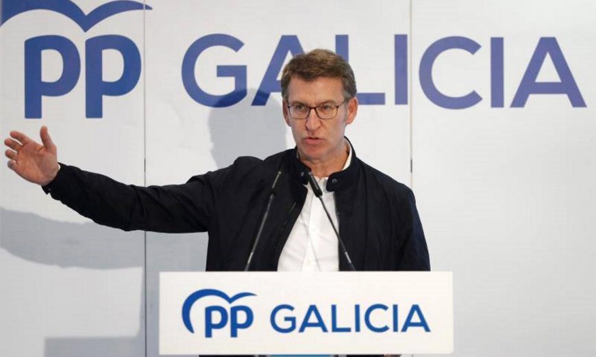 FOTOGRAFÍA. GALICIA (ESPAÑA), AÑO 2019. El presidente del PP gallego y de la junta de Galicia, Alberto Núñez Feijóo. Efe.