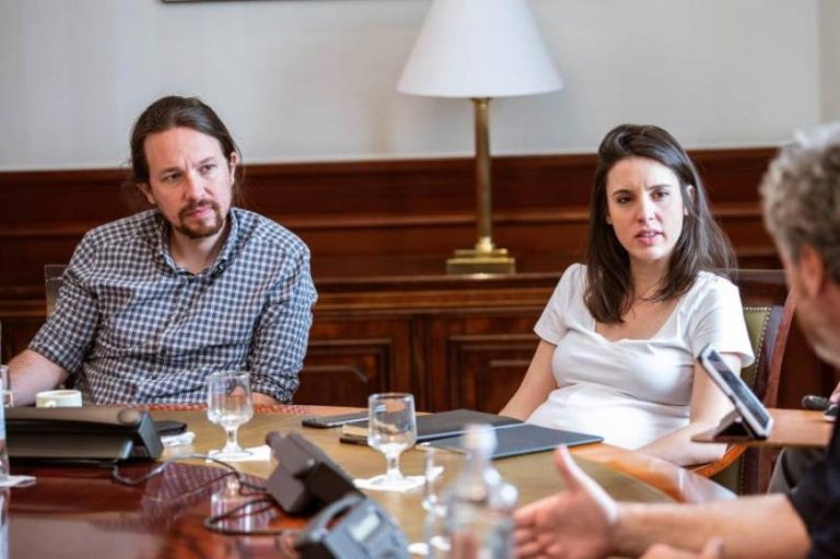 FOTOGRAFÍA. MADRID (ESPAÑA), 07.06.2019. El secretario general de Podemos, Pablo Iglesias. Efe.