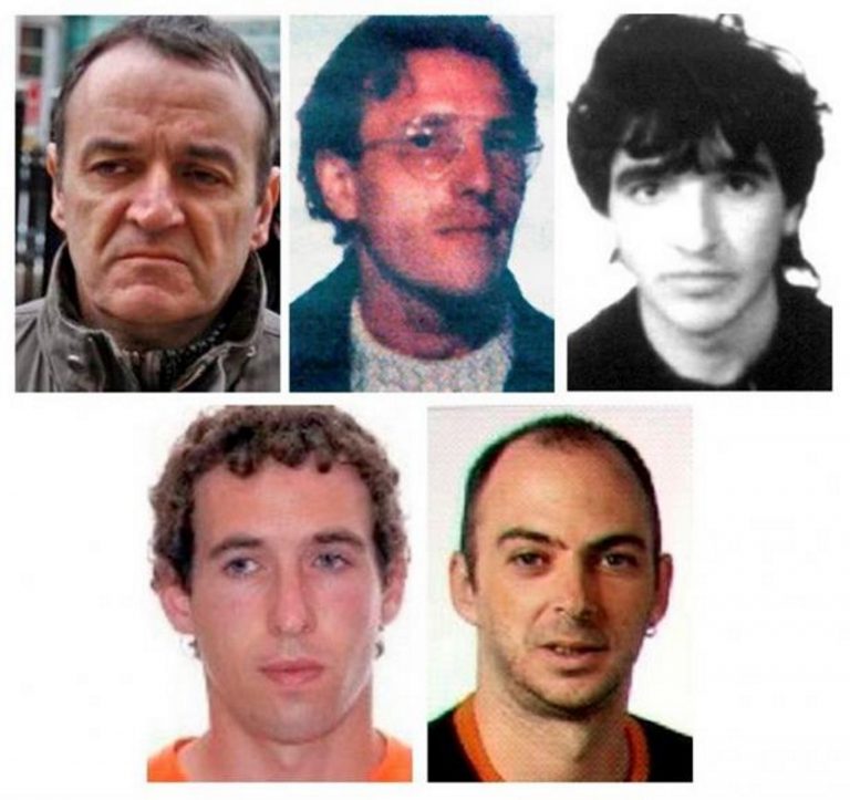 FOTOGRAFÍA. MADRID (ESPAÑA), 08.07.0219. Combo de fotografías de los terroristas de la banda ETA huidos. Las páginas web de la Guardia Civil y de la Policía Nacional. Efe