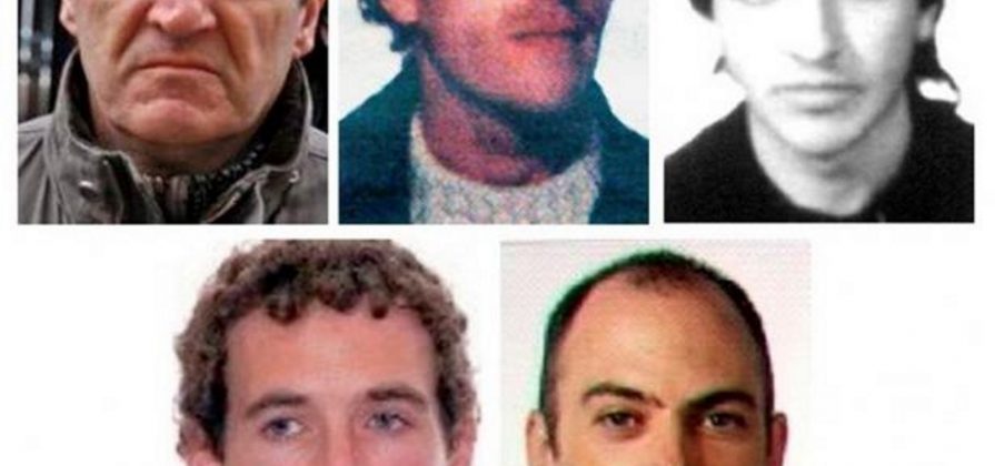 FOTOGRAFÍA. MADRID (ESPAÑA), 08.07.0219. Combo de fotografías de los terroristas de la banda ETA huidos. Las páginas web de la Guardia Civil y de la Policía Nacional. Efe