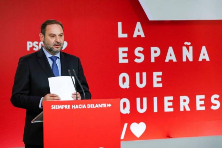 FOTOGRAFÍA. MADRID (ESPAÑA), 10.07.2019. El secretario de Organización del PSOE y ministro de Fomento en funciones, José Luis Ábalos. Efe.