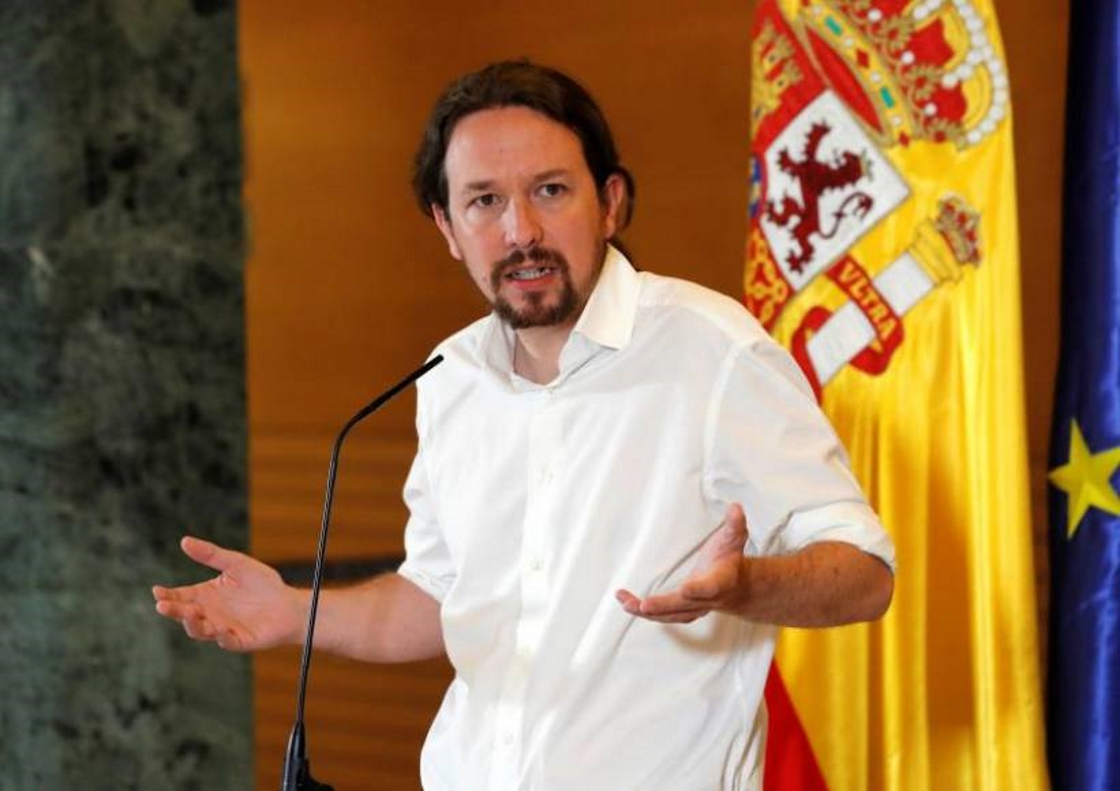 FOTOGRAFÍA. MADRID (ESPAÑA), 11.07.2019. El secretario general de Podemos, Pablo Iglesias. Efe FOTOGRAFÍA. MADRID (ESPAÑA), 11.07.2019. El secretario general de Podemos, Pablo Iglesias. Efe