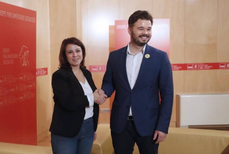 El PSOE pide al independentismo que no bloqueen la investidura de Sánchez