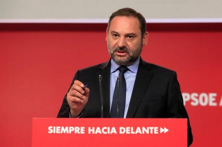 FOTOGRAFÍA. MADRID (ESPAÑA), 17.07.2019. El secretario de Organización del PSOE y ministro de Fomento en funciones, José Luis Ábalos. Efe.
