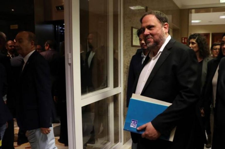 FOTOGRAFÍA. MADRID (ESPAÑA, 21.05.2019. Vista del preso independnetista Oriol Junqueras Vies, líder de ERC y diputado electo al Congreso de los Diputados. Efe