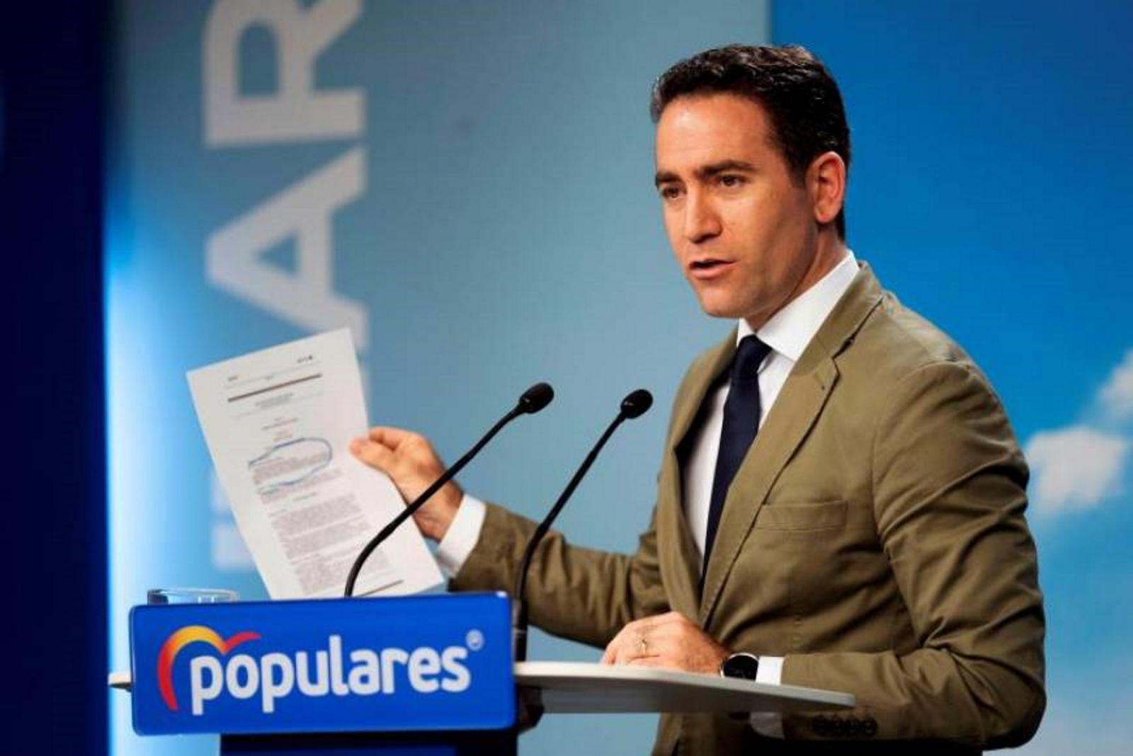 FOTOGRAFÍA. MADRID (ESPAÑA), 25.07.2019. Fotografía facilitada por el Partido Popular de su secretario general, Teodoro García Egea. Efe