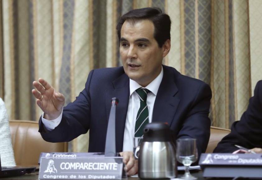 FOTOGRAFÍA. MADRID (ESPAÑA), AÑO 2017. El secretario de Estado de Seguridad, José Antonio Nieto, en una comparecencia en la Comisión de Interior del Congreso, en mayo de 2017. Efe
