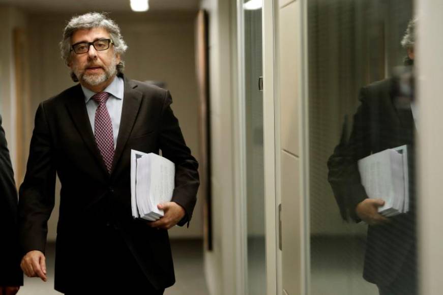 FOTOGRAFÍA. MADRID (ESPAÑA), AÑO 2019. Vista del letrado independentista Jordi Pina, abogado de tres de los acusados en el juicio del Procés -Jordi Sànchez, Jordi Turull y Josep Rull-. Efe FOTOGRAFÍA. MADRID (ESPAÑA), AÑO 2019. Vista del letrado independentista Jordi Pina, abogado de tres de los acusados en el juicio del Procés -Jordi Sànchez, Jordi Turull y Josep Rull-. Efe