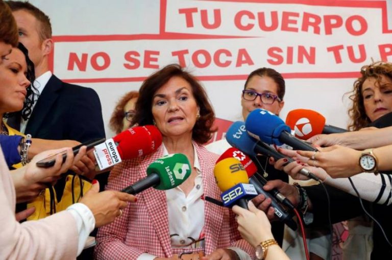 Calvo (PSOE): «Somos un partido fiable, la gente sabe los límites a los que no llegamos»