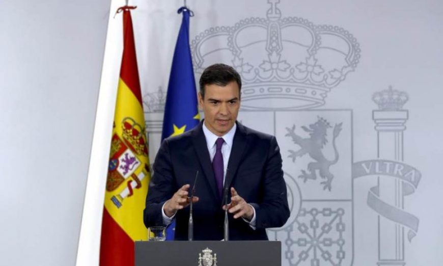 FOTOGRAFÍA. PRESIDENCIA DE GOBIERNO DE ESPAÑA (MADRID), 06.06.2019. El presidente del Gobierno en funciones, Pedro Sánchez. Efe