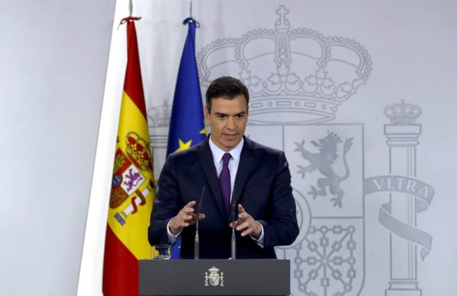 FOTOGRAFÍA. PRESIDENCIA DE GOBIERNO DE ESPAÑA (MADRID), 06.06.2019. El presidente del Gobierno en funciones, Pedro Sánchez. Efe FOTOGRAFÍA. PRESIDENCIA DE GOBIERNO DE ESPAÑA (MADRID), 06.06.2019. El presidente del Gobierno en funciones, Pedro Sánchez. Efe