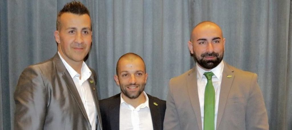 FOTOGRAFÍA. SALT (GERONA) CATALUÑA, 15.06.2019. Constitución del Pleno del Ayuntamiento de Salt (Gerona) con los tres concejales de VOX en toda Cataluña. Ñ Pueblo (1)_