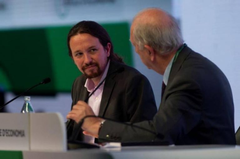 FOTOGRAFÍA. SITGES (BARCELONA) ESPAÑA, 31.05.2019. El secretario general de Podemos, Pablo Iglesias (i). Efe.