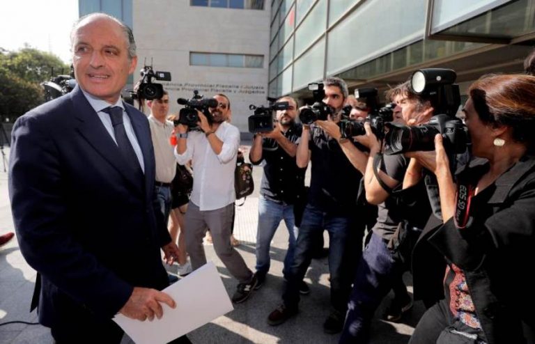 FOTOGRAFÍA. VALENCIA (ESPAÑA), AÑO 2018. El expresident de la Generalidad Valenciana, Francisco Camps (PP). Efe.