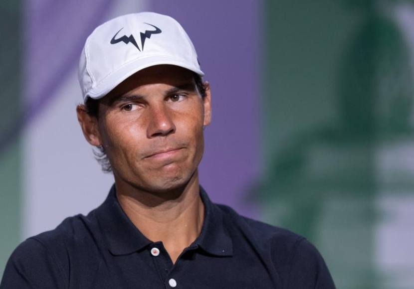FOTOGRAFÍA. WIMBLEDON (REINO UNIDO), 29.06.2019. El español Rafael Nadal en rueda de prensa previa al torneo de Wimbledon. Efe