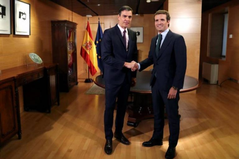 FOTOGRAFÍA. MADRID (ESPAÑA), 11.07.2019. El presidente del Gobierno en funciones, Pedro Sánchez (i). Efe