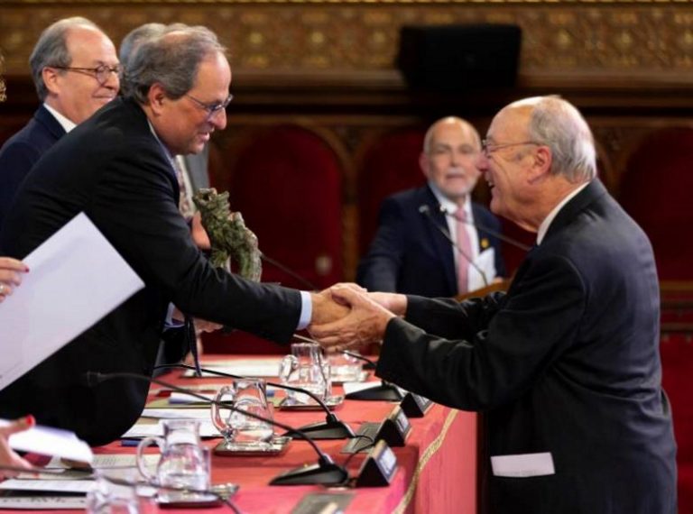 Torra: «No aceptaremos las vulneraciones que hace el Reino de España» en Cataluña