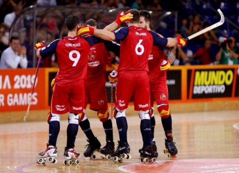 La selección española de hockey patines, medalla de bronce en el campeonato del Mundo