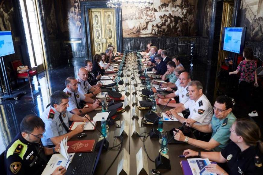 FOTOGRAFÍA. BARCELONA (ESPAÑA), 19.07.2019. Aspecto de la Junta de Seguridad Local de Barcelona. Efe