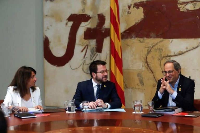 Torra: «Lo volveremos a hacer» en Cataluña una «declaración unilateral de independencia»