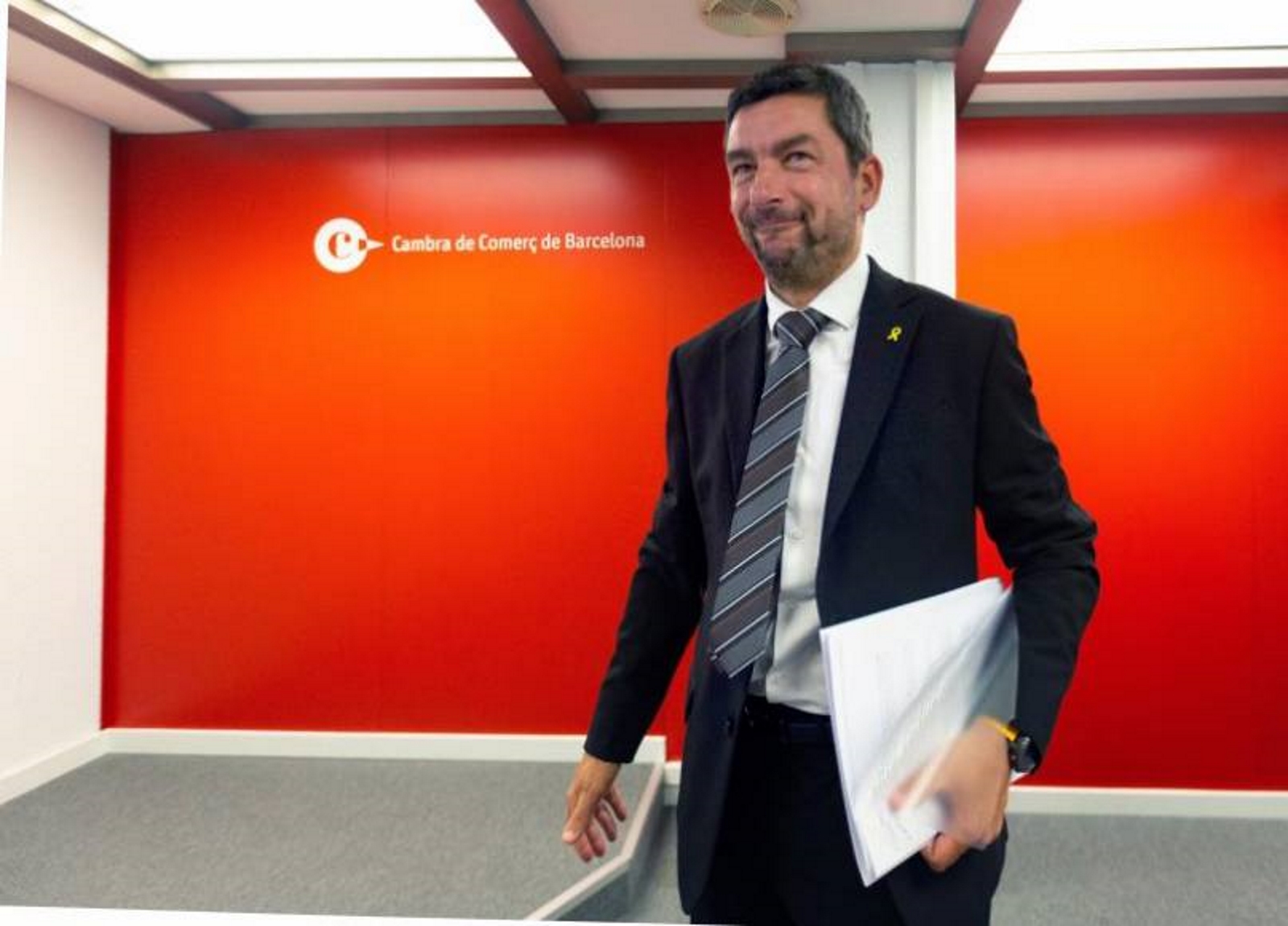 FOTOGRAFÍA. BARCELONA (ESPAÑA), 24.07.2019. El independentista nuevo presidente de la Cámara de Comercio de Barcelona, Joan Canadell. Efe