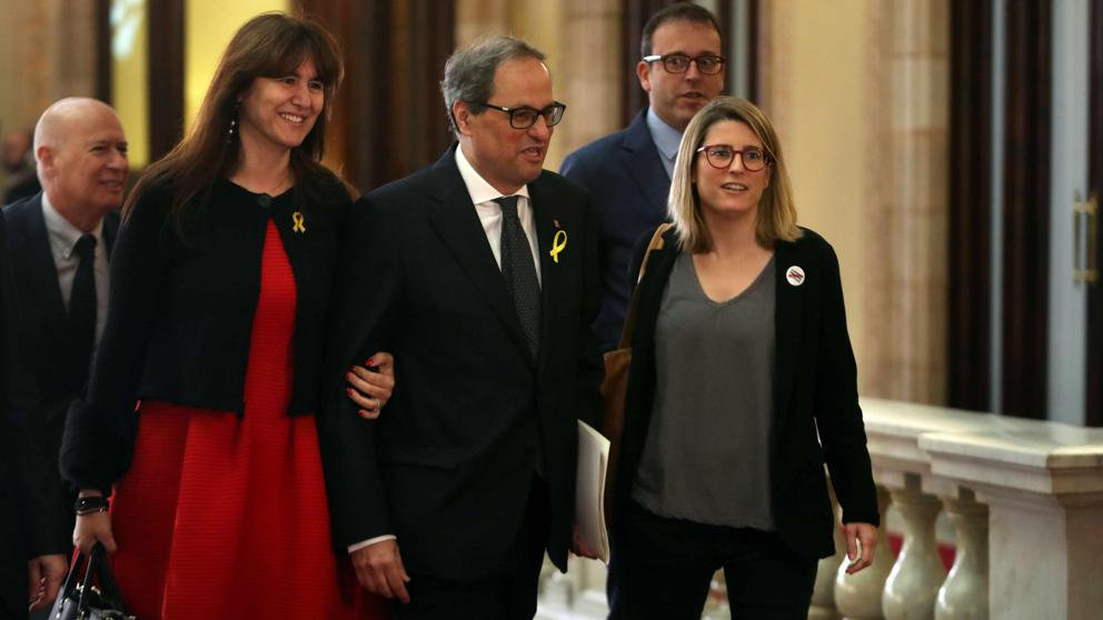 FOTOGRAFÍA. BARCELONA (ESPAÑA), 29.05.2018. La portavoz de JxCat en el Congreso y consejera de Cultura, Laura Borràs Castanyer. Efe