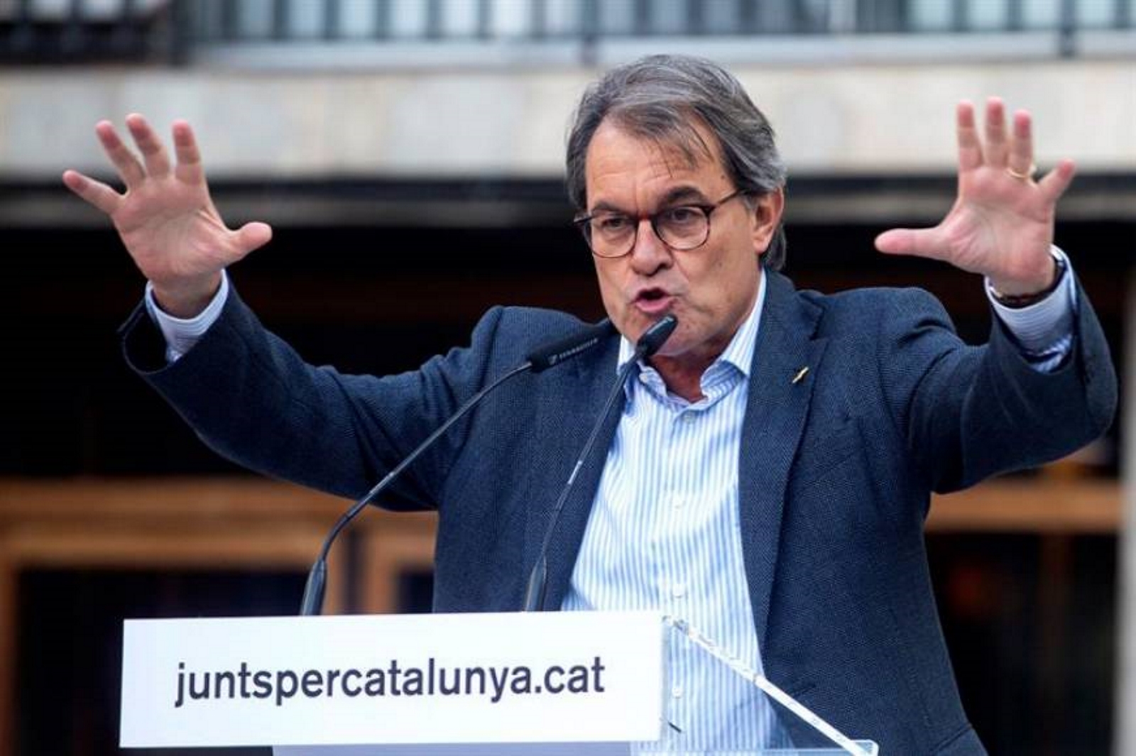 FOTOGRAFÍA. CATALUÑA (ESPAÑA), MAYO DE 2018. Vista del inhabilitado delincuente expresidente separatista de la Generalidad de Cataluña, Artur Mas Gavarró. Efe