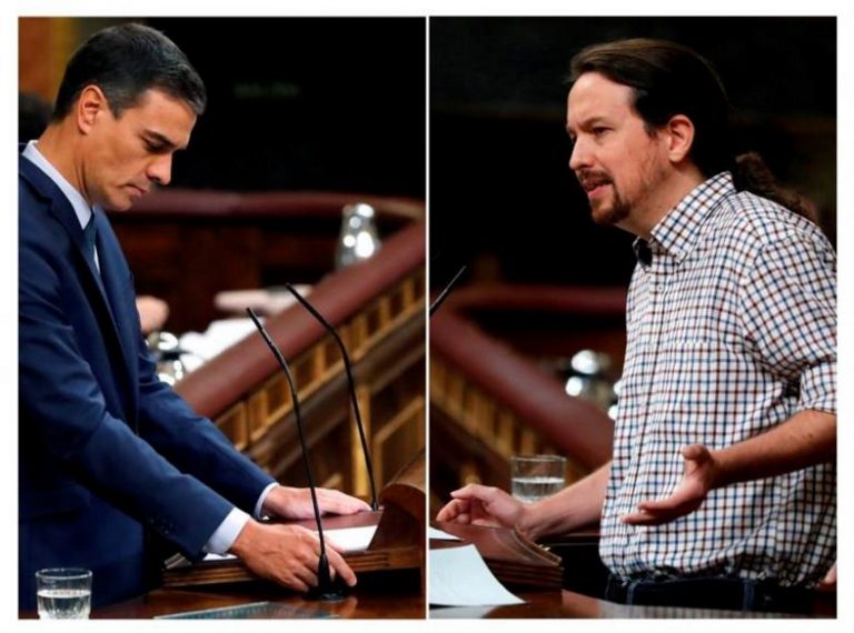El veto de Pedro Sánchez a Pablo Iglesias y fracaso de la investidura