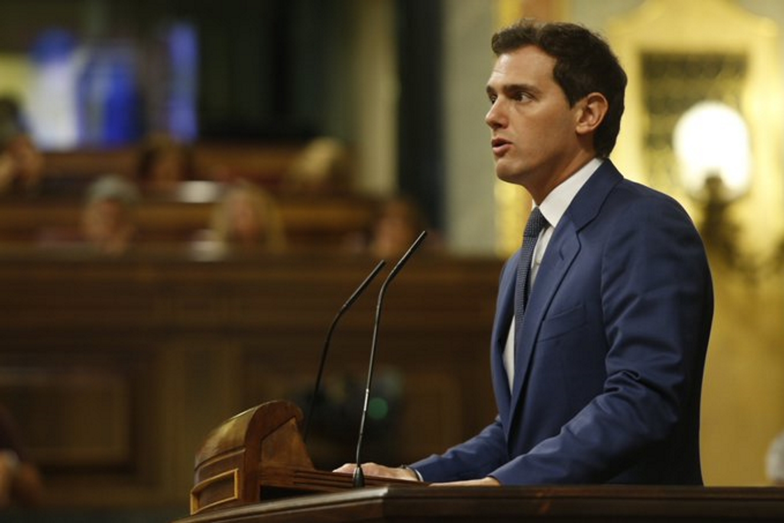 FOTOGRAFÍA. CONGRESO DE LOS DIPUTADOS (MADRID) ESPAÑA, 25.07.2019. Albert Rivera, presidente de Ciudadanos. Ñ Pueblo (2)