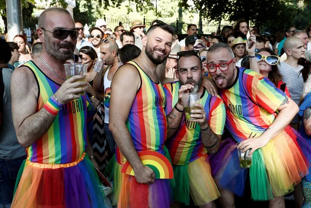 FOTOGRAFÍA. MADRID (ESPAÑA), 06.07.2019. Orgullo Gay Madrid 2019, lema «Mayores Sin Armarios. Historia, Lucha y Memoria. Por una ley estatal». Efe (15)