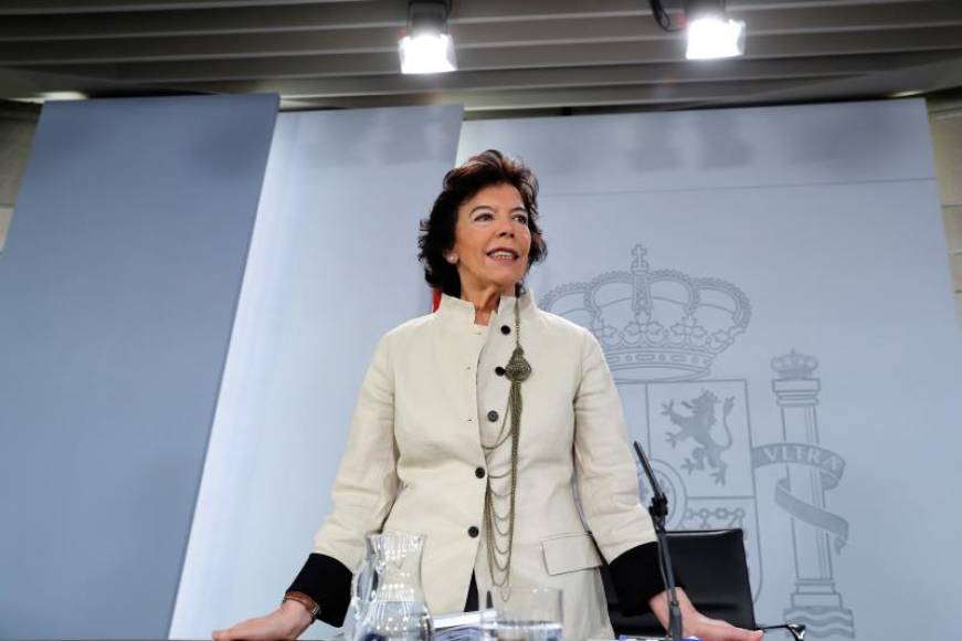 FOTOGRAFÍA. MADRID (ESPAÑA), 11.07.2019. La ministra Portavoz Isabel Celaá. Efe.