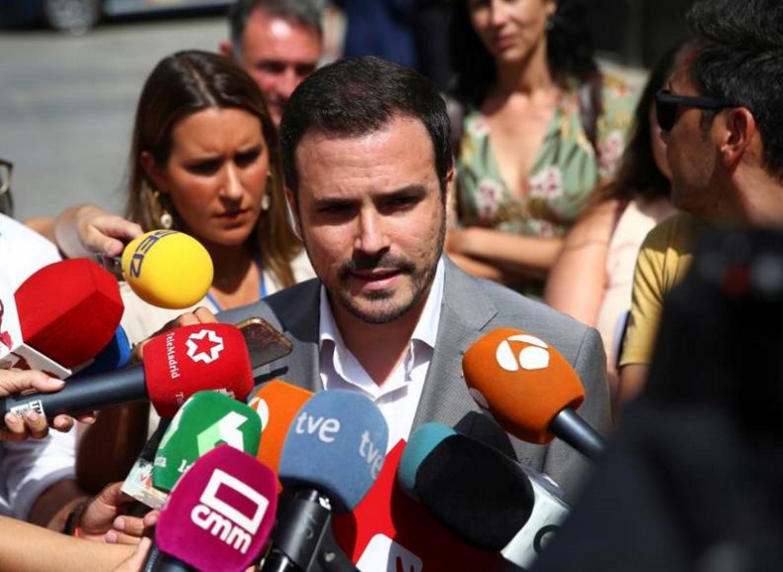 FOTOGRAFÍA. MADRID (ESPAÑA), 23.07.2019. El coordinador general de Izquierda Unida (IU), Alberto Garzón. Efe.