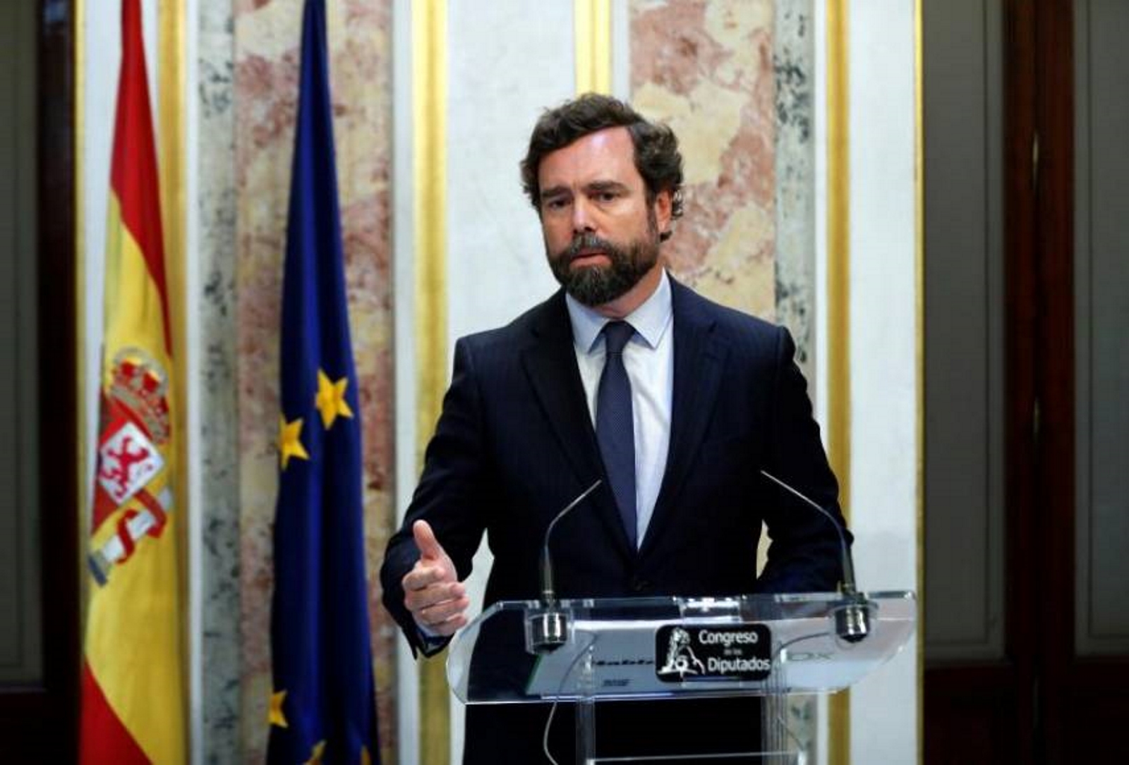 FOTOGRAFÍA. MADRID (ESPAÑA), 25.07.2019. El diputado de VOX Iván Espinosa de los Monteros. Efe.