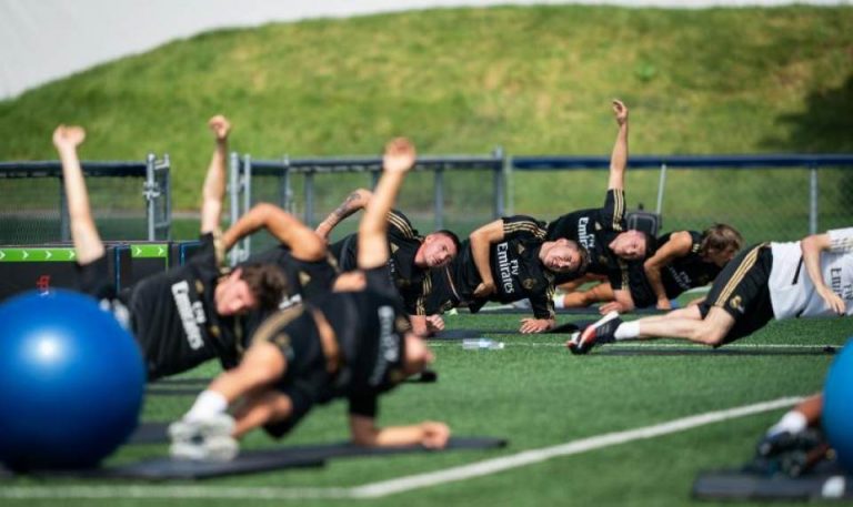 El Real Madrid completa su cuarto día de trabajo en Montreal