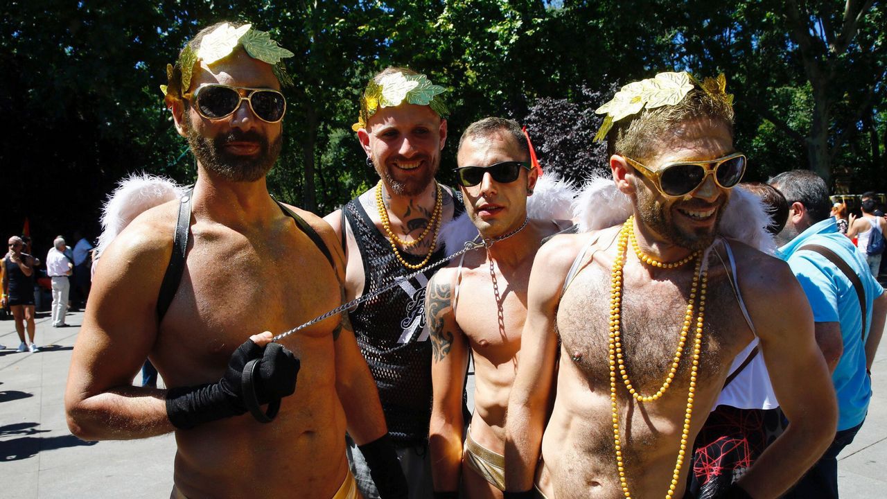 FOTOGRAFÍA. ORGULLO GAY MADRID 2017. Miles de personas homosexuales, Lesbianas, Gays, Transexuales y Bisexuales (LGTB). Efe (1)