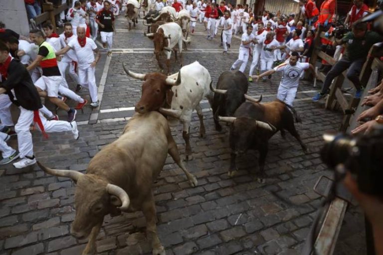 Pamplona| El encierro de San Fermín vuelve 1.089 días después con los toros de Núñez del Cuvillo para los 848 metros