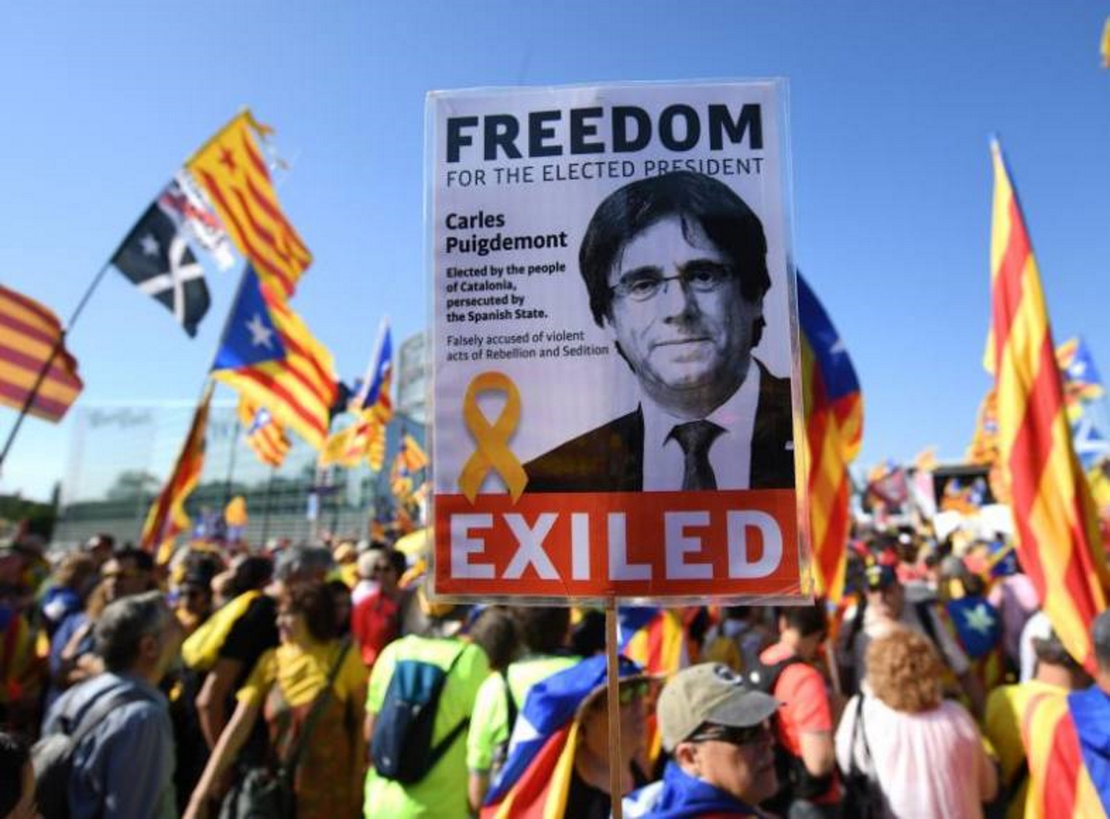 FOTOGRAFÍA. PARÍS (FRANCIA), 02.07.2019. El huido Carles Puigdemont ni aparece ni acudirá al acto constitutivo del Parlamento Europeo. Efe