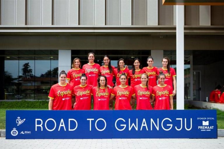 Las españolas de waterpolo confirman su liderazgo en Seúl (Corea de Sur)