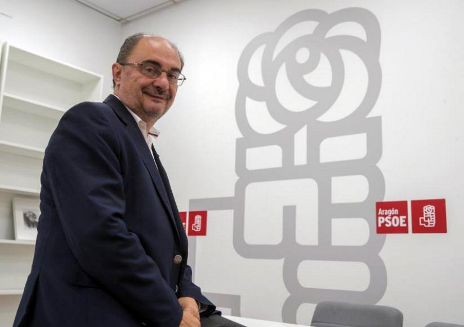 FOTOGRAFÍA. ZARAGOZA (ESPAÑA), JULIO DE 2019. Hoy, sábado, 27 de julio de 2019, el socialista Javier Lambán. El PSOE y Podemos han avanzado. Efe