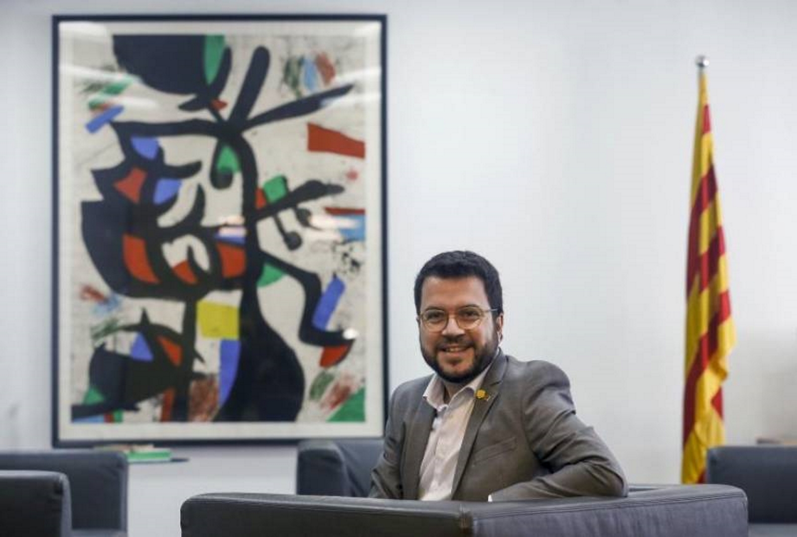 FOTOGRAFÍA. BARCELONA (ESPAÑA), 03.08.2019. El vicepresidente de la Generalitat y conseller de Economía, Pere Aragonès. Efe